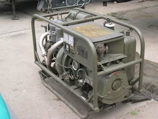 Agregat 6 kw ZR 722, 1978r