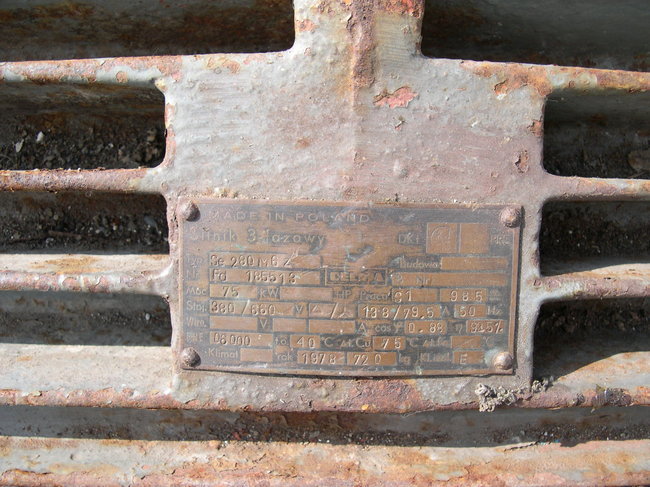 Silnik elektryczny 75 KW